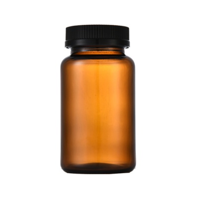 現(xiàn)貨供應(yīng)茶色玻璃棕色膠囊瓶藥片瓶棕色廣口瓶口服液瓶品瓶可定制